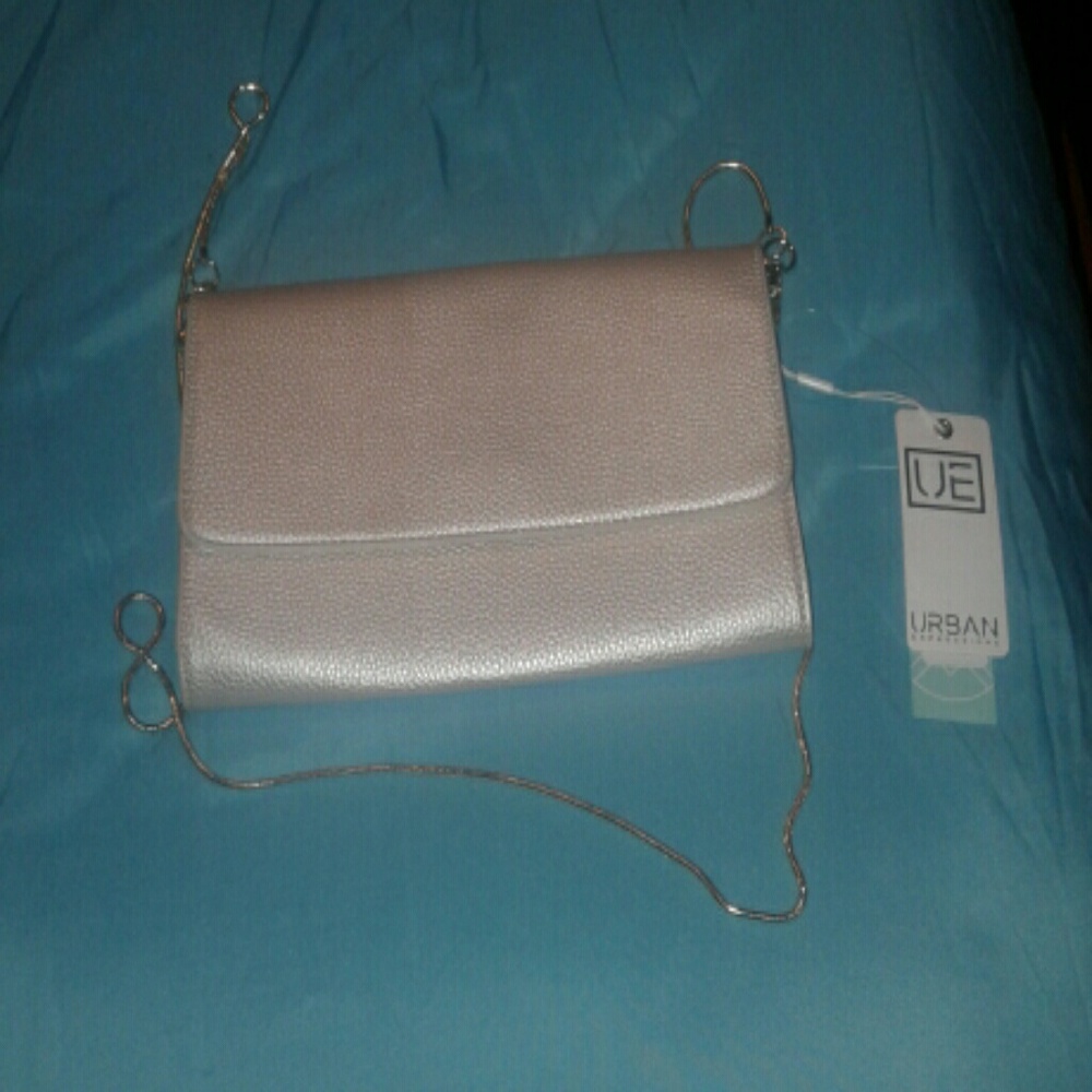 beautiful womens clutch bag with gold chain